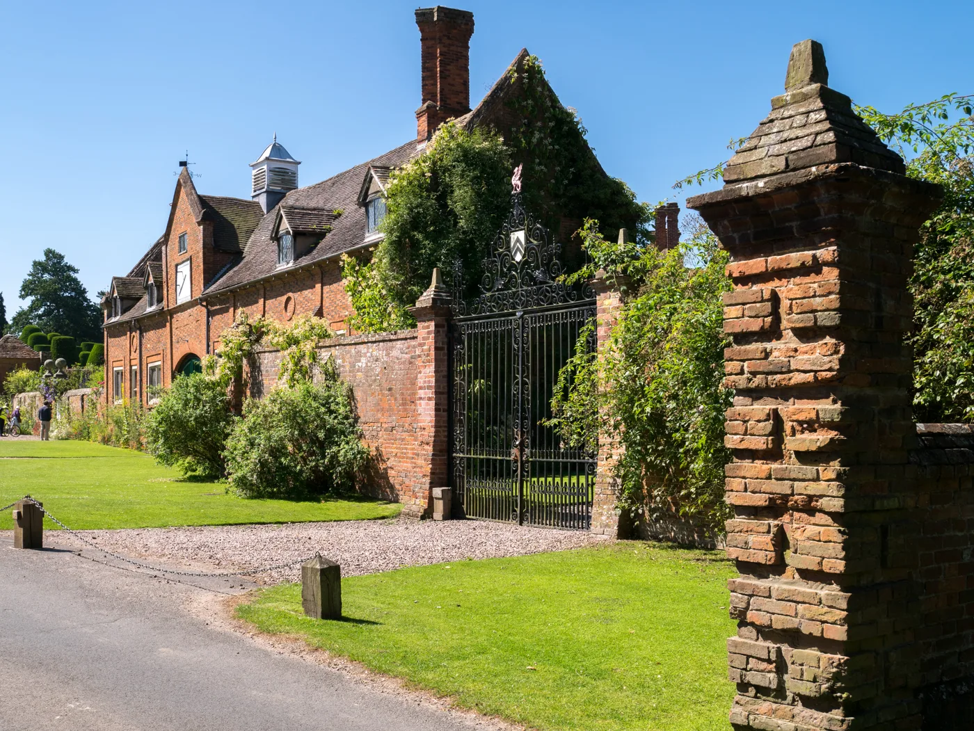 The eastern front of Packwood House at Lapworth, where the National Trust's Christmas season opens on Saturday 28 November